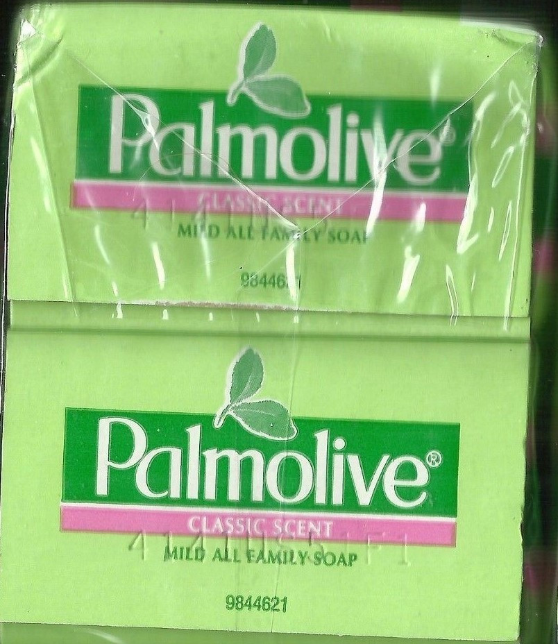 2 Bars PALMOLIVE Mild Bath BAR SOAP (3.2 oz each) Classic Scent Original GREEN