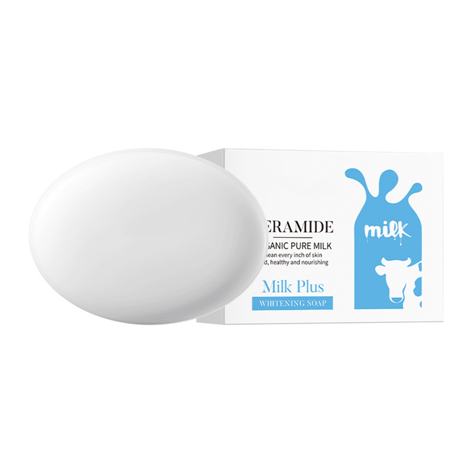 1PCS 100g Multi-purpose Milk Soap Nourish Skin Handmade Soap For Daily Use