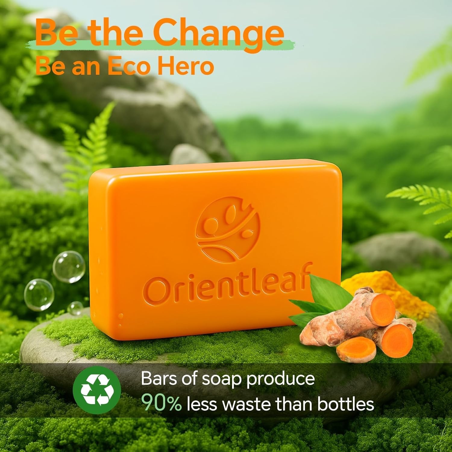 Hydrating Kojic Acid and Turmeric Soap: Brightening & Gentle for All Skin Types