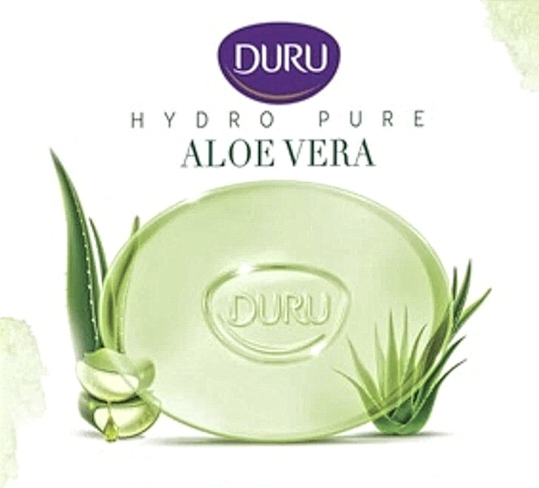 💜 DURU 💜 3.75 Oz. Hydro Pure 🫧 ●ALOE VERA● 🫧 Gentle Cleansing Body Bar Soap.