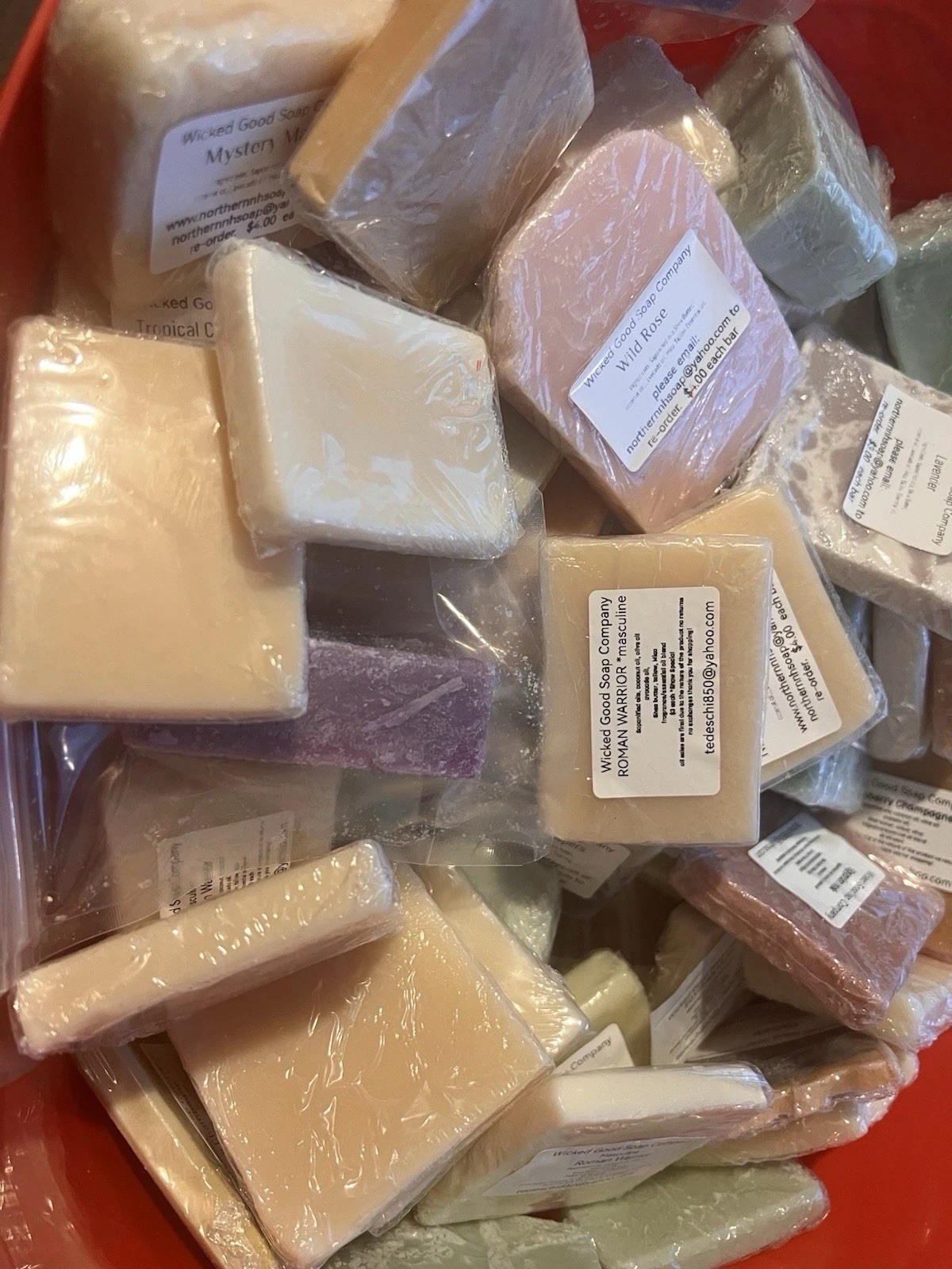Soap bundle lot Bulk Clearance Discounted Handmade 13 soap bars lye homemade