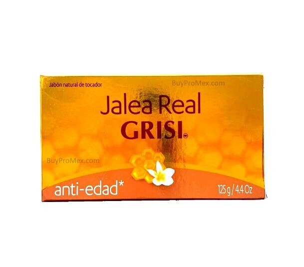 2-Pk Jabon Grisi Jalea Real Anti-Edad/ Grisi Soap Anti-Aging 125g/4.41oz