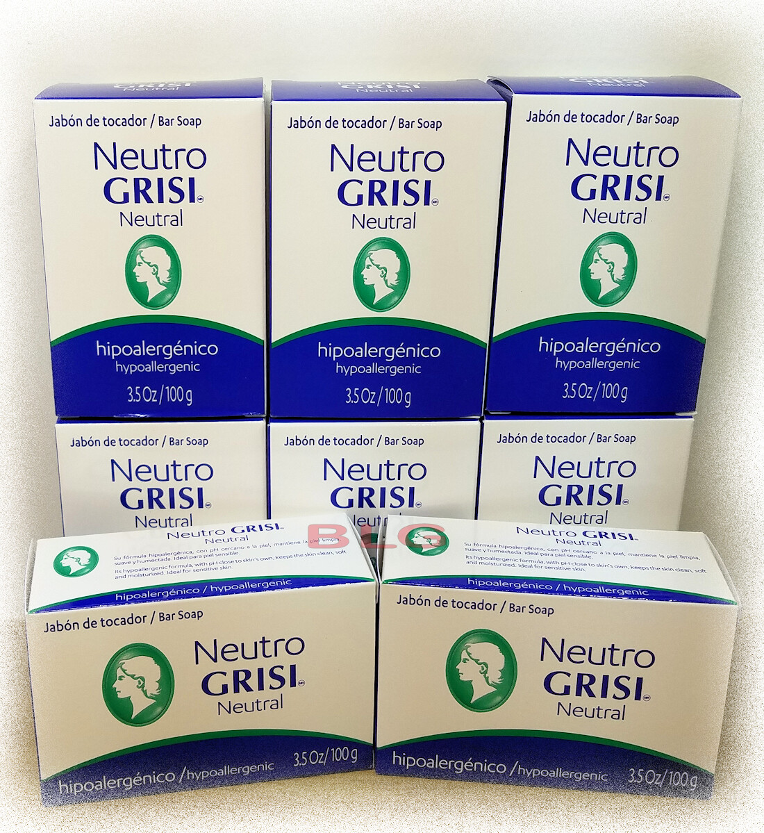 Grisi NEUTRAL SOAP Balancing 3.5oz Scented Bar Hands Face Skin Bath Neutro Jabon