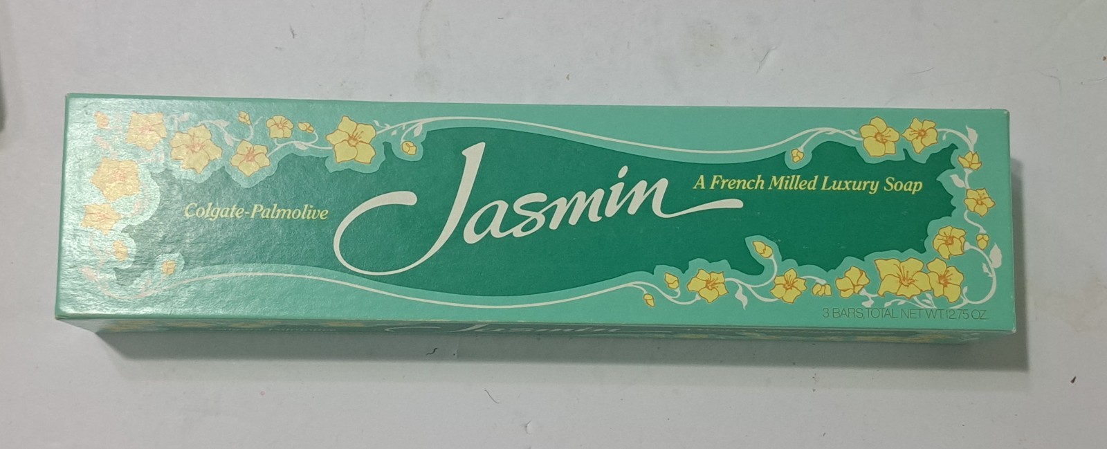 Vintage Colgate-Palmolive Jasmin A French Milled Luxury Soap 3 Bars NlP