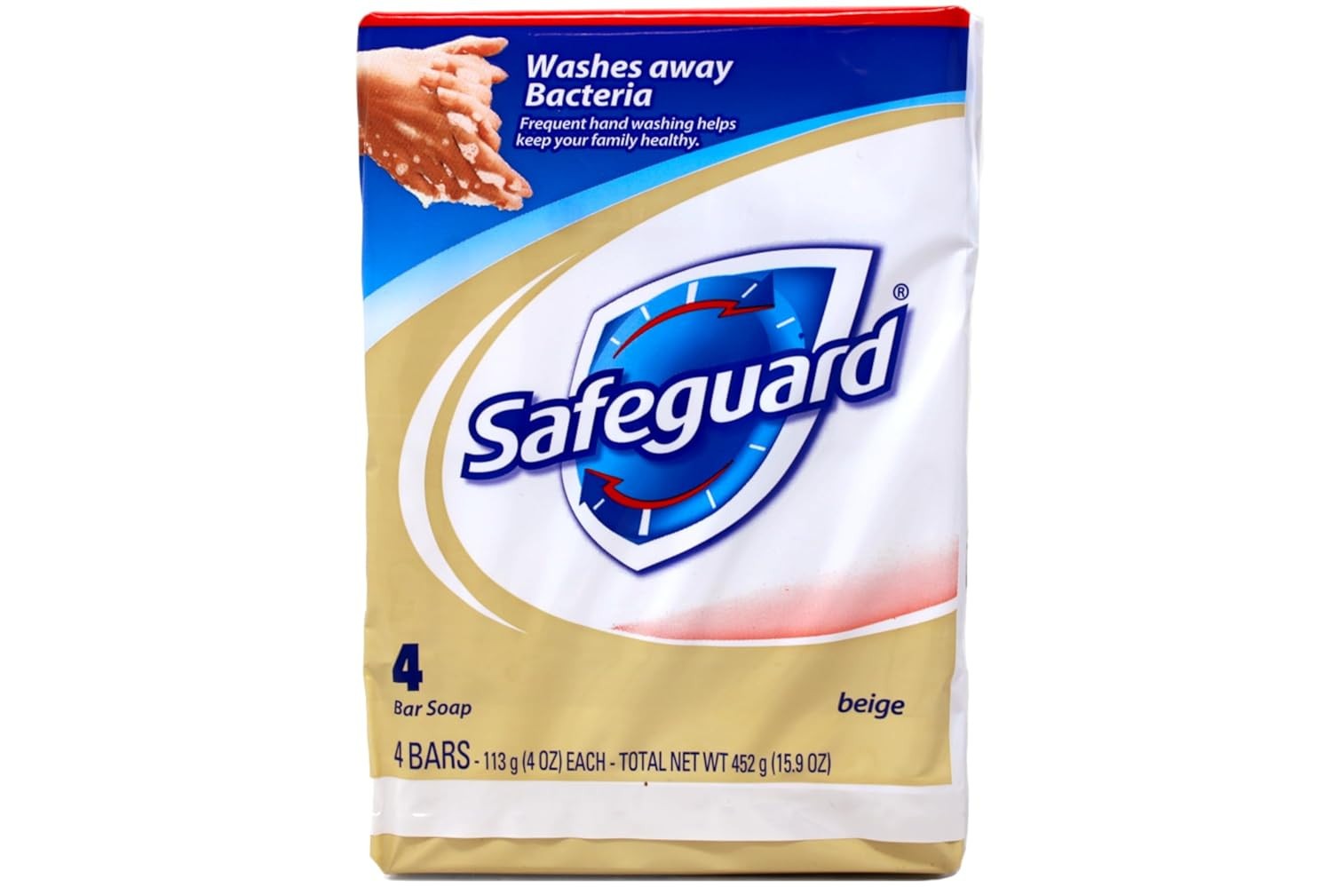 Proctor & Gamble Safeguard Beige 4-Pk