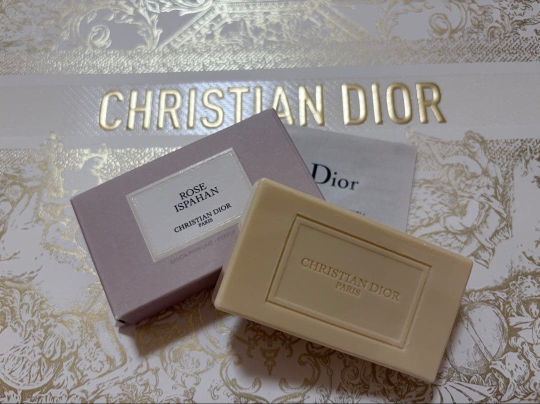Dior Rose Ispahan PERFUMED SOAP 50g NEW from Japan