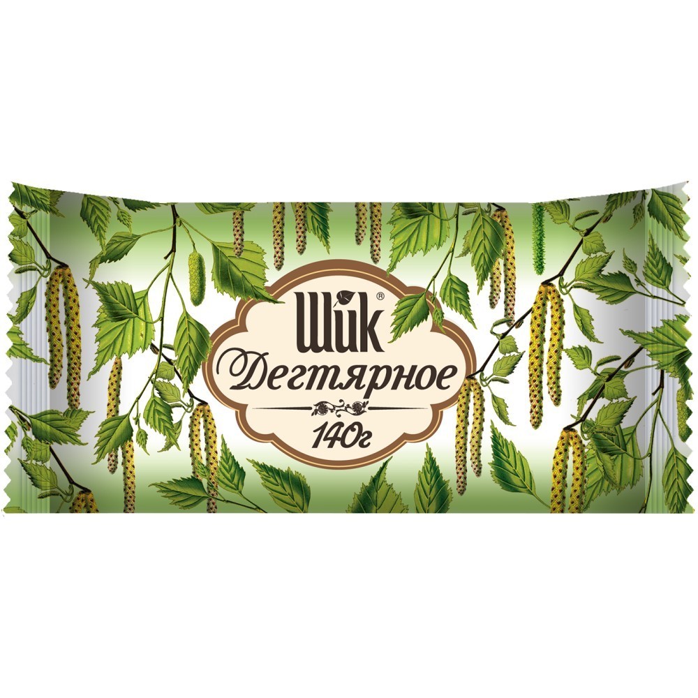3 Bars Birch Tar Bar Soap Original Organic antimicrobial 140g x 3 Дегтярное мыло
