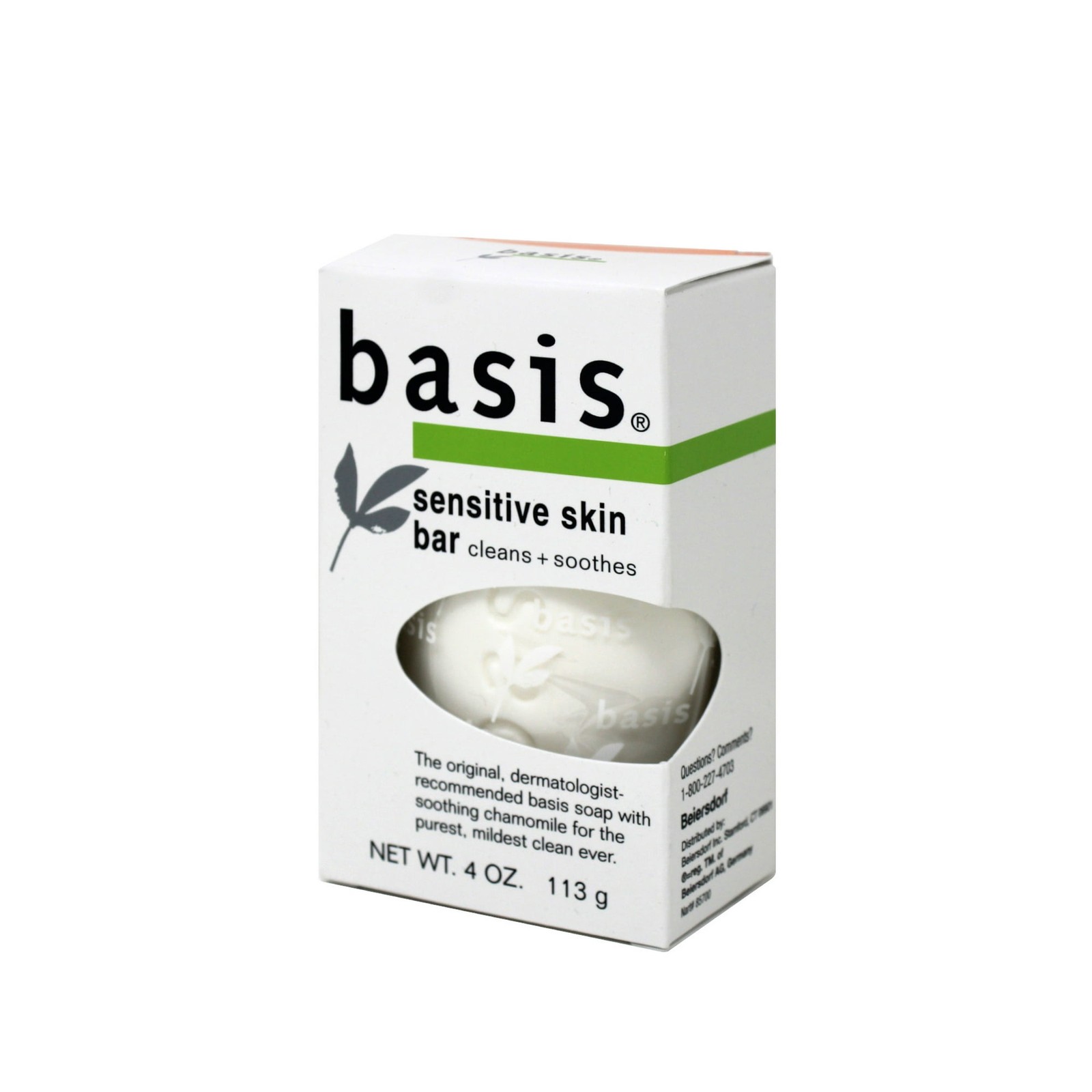 Basis Sensitive, Skin Bar Soap 4 Oz