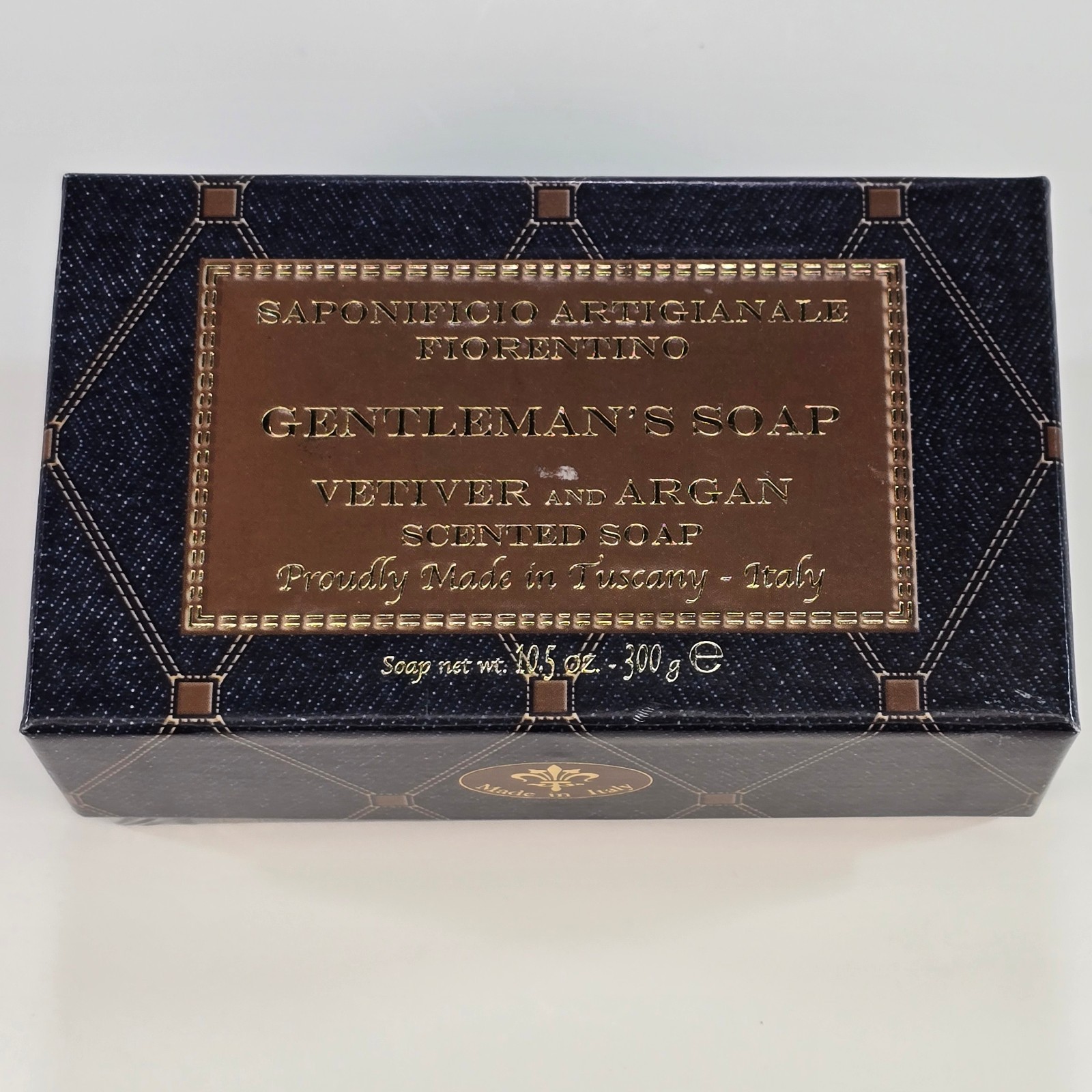 Saponificio Artigianale Fiorentino Gentleman’s Soap Vetiver & Argan Soap