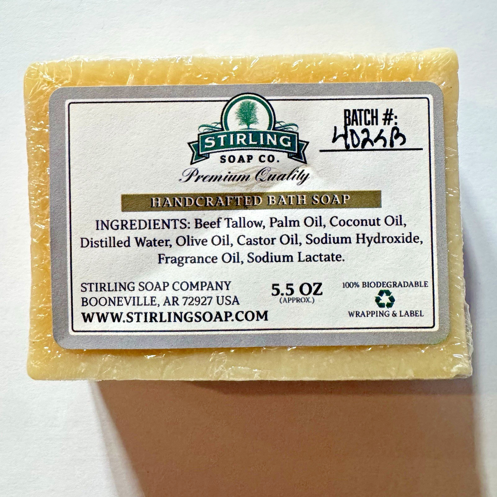 Sterling Soap Compan Sandpiper, Executive Man, Lime, Peach 5.5 OZ Bar Lot of 4