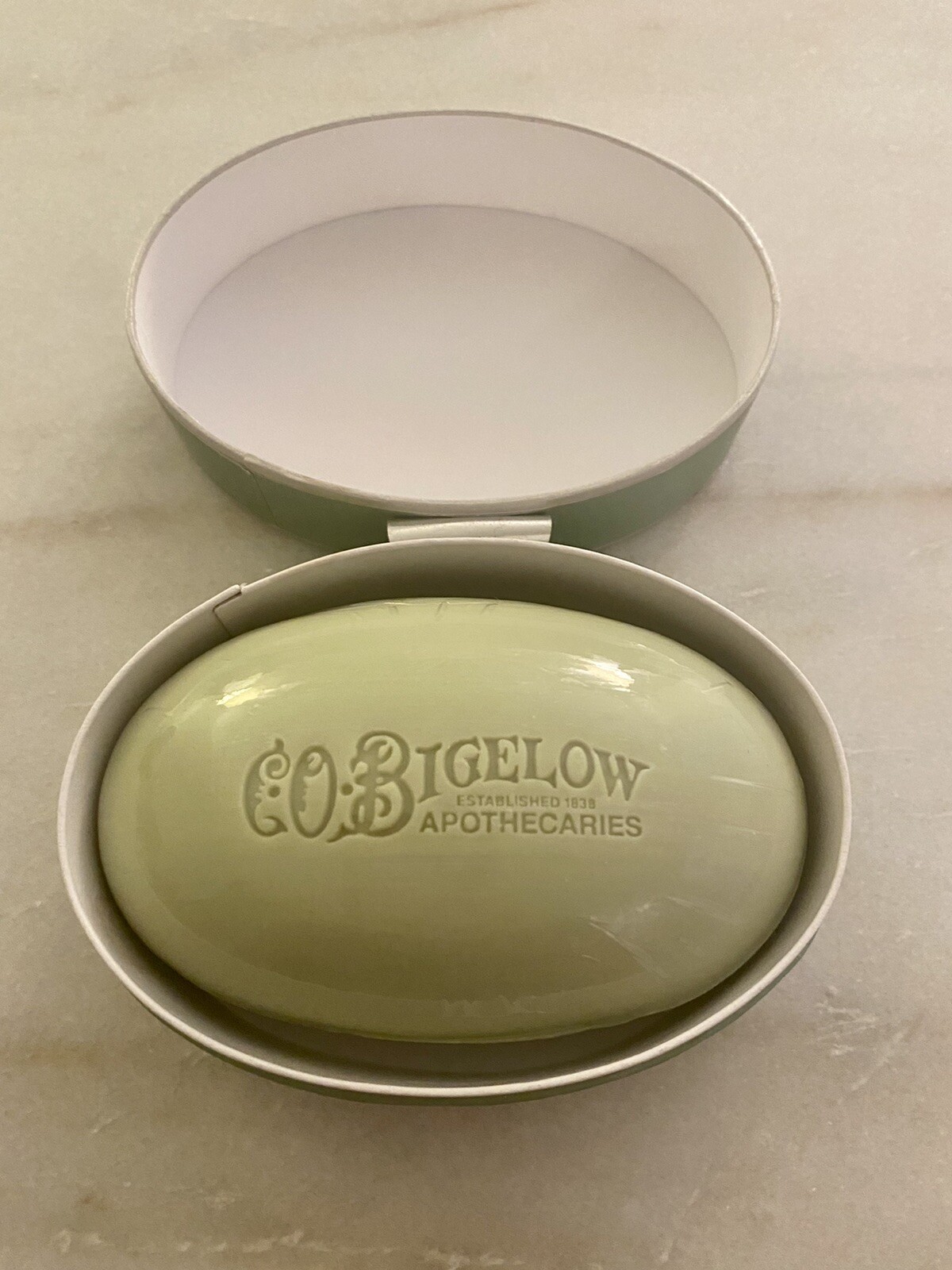 C.O. Bigelow Apothecary Body Massage Soap Eucalyptus Spearmint Oils 5.3 oz Bar