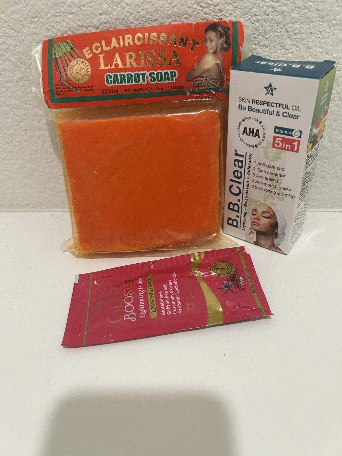 Larissa Moisturizing Carrot Soap Bar 225Grs Orange Scent for Men & Women