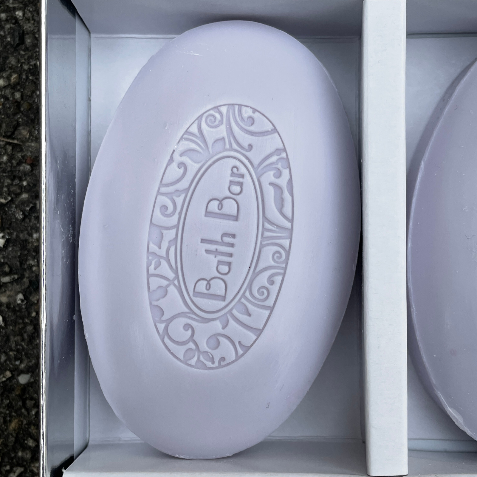 Sugar Plum Luxurious Soap Bars (x2) Net Wt 5.2 Oz. Total Open Box.