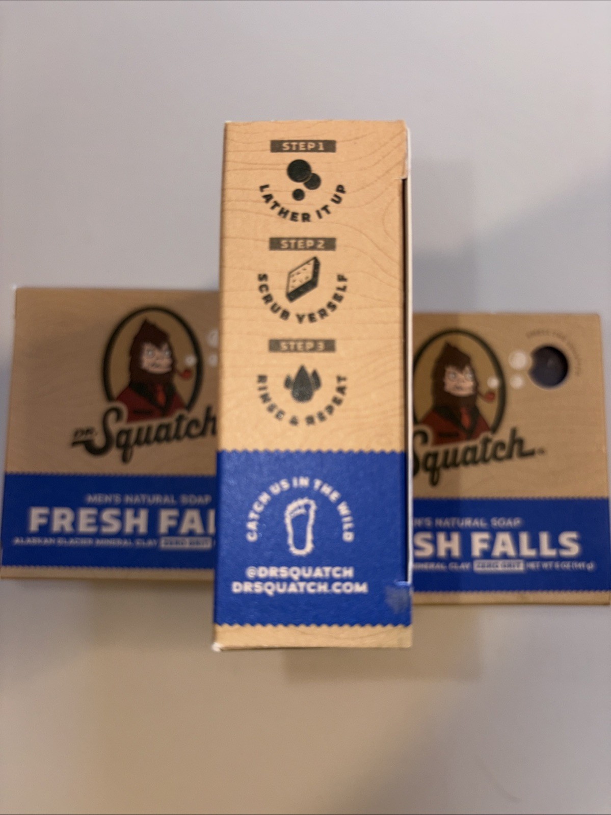 Dr. Squatch Fresh Falls Soap – Men’s Natural Soap – NO Grit