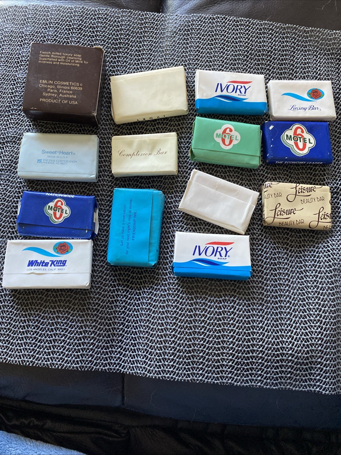 Vintage Hotel Motel Travel Size Soaps Lot 14 Budget Days Inn Ramada American