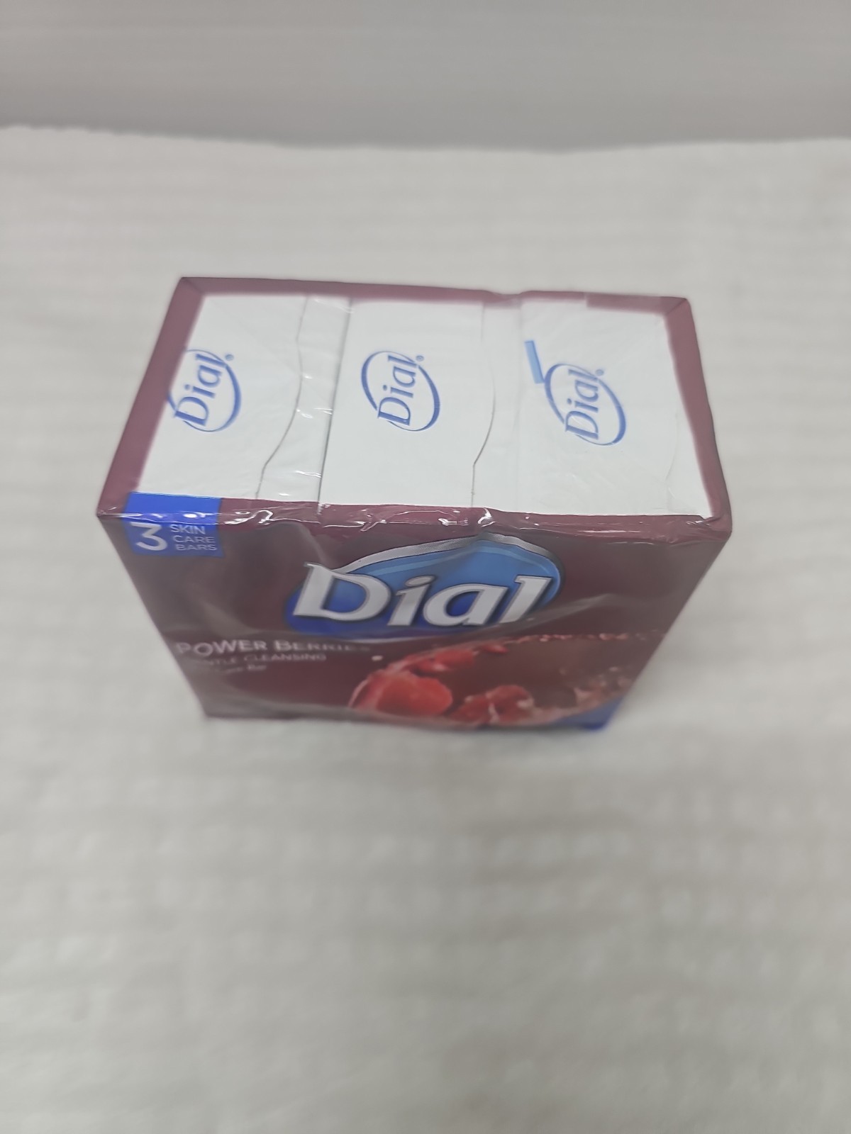 Dial Power Berries Skin Care Bar Soap 3 Pack 12oz Total Discontinued Sealed
