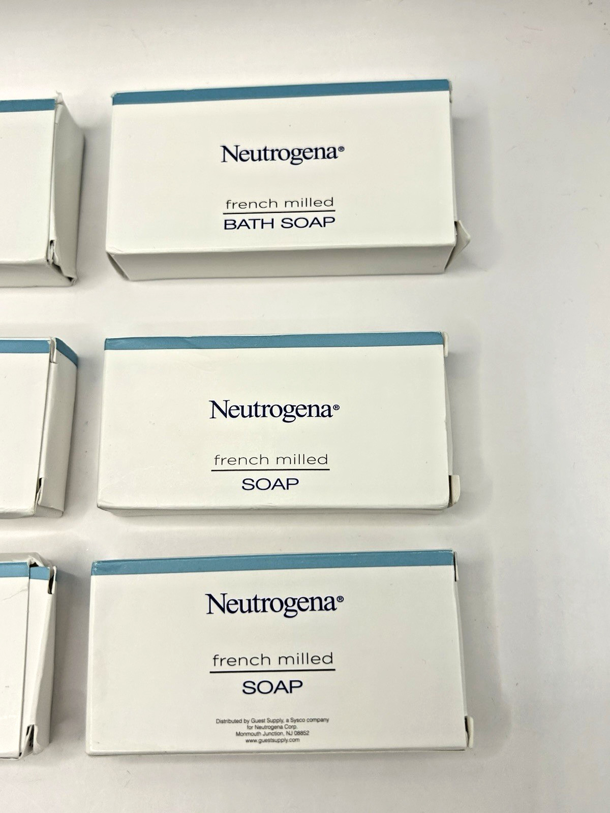 Neutrogena French Milled Travel Bath Soap – Hotel Bars 1.4 Oz – 1.1oz Lot Of 9