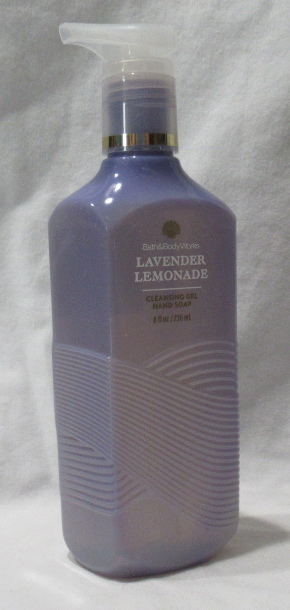 Bath & Body Works Cleansing Gel Hand Soap Lot Set of 2 LAVENDER LEMONADE
