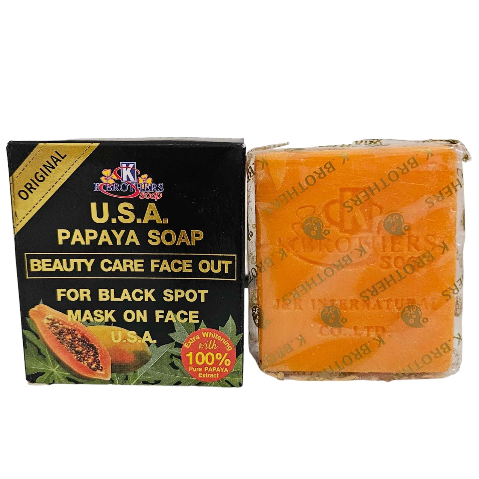 Authentic K Brothers Papaya soap