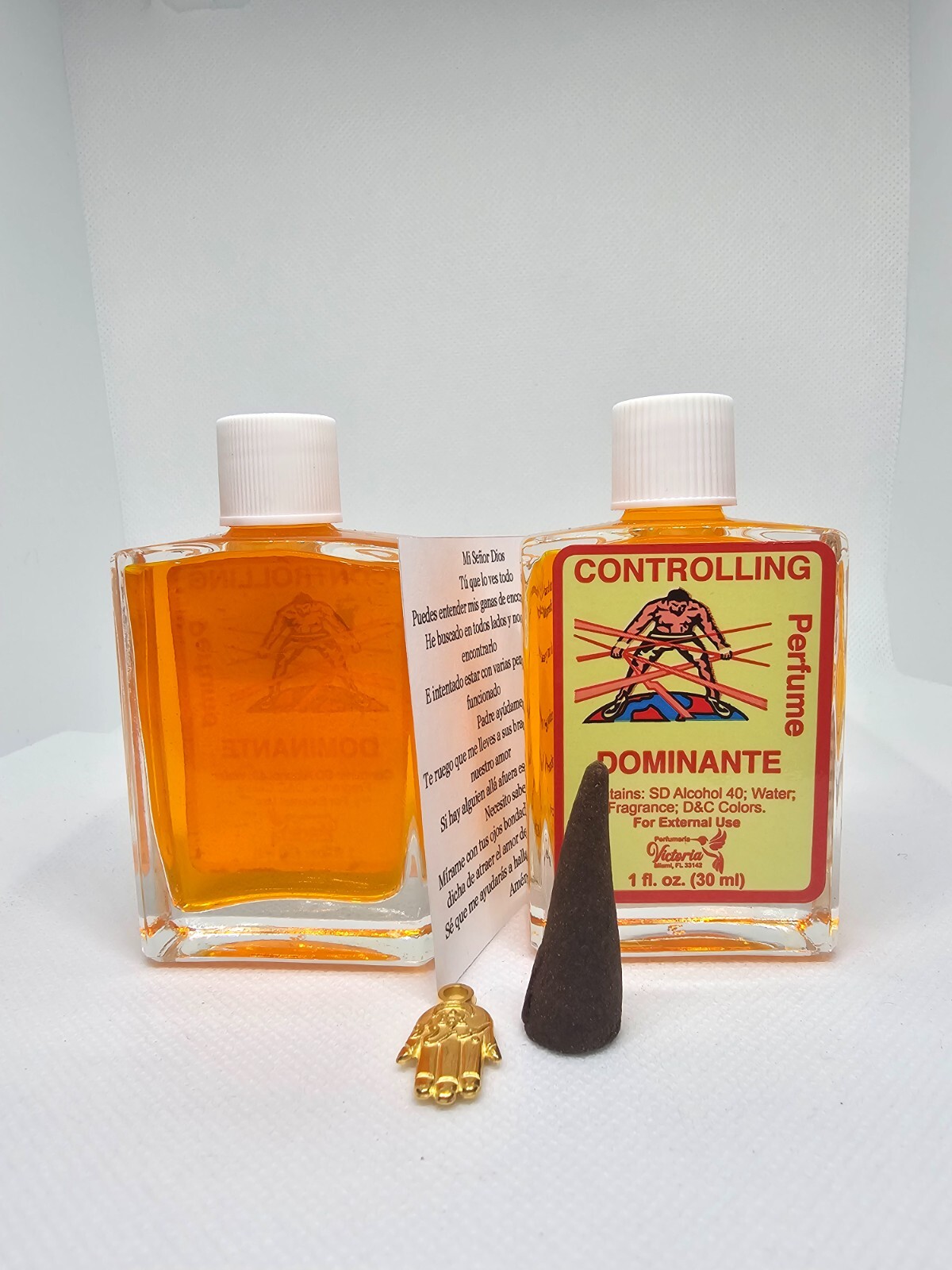 DOMINANTE PERFUME CON FEROMONA AL SER AMADO GRATIS: ORACION INCIENSO AMULETO 1PC