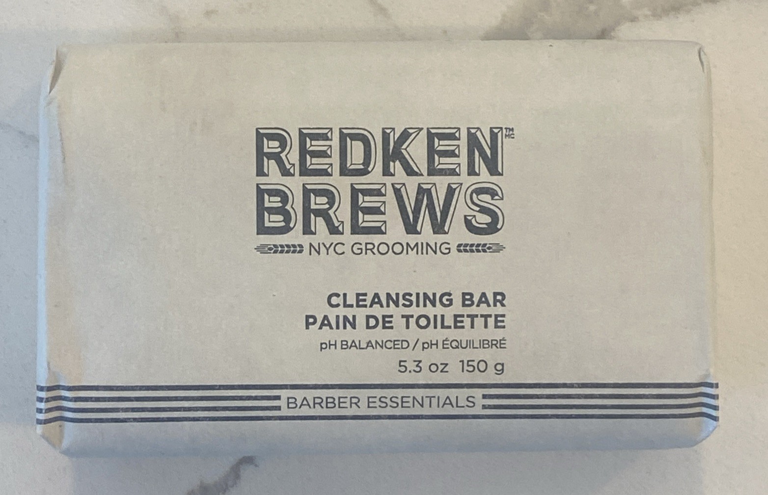 Redken Brews Cleansing Bar for Men • pH‑Balanced Face & Body Bar Soap 5.3 oz NEW