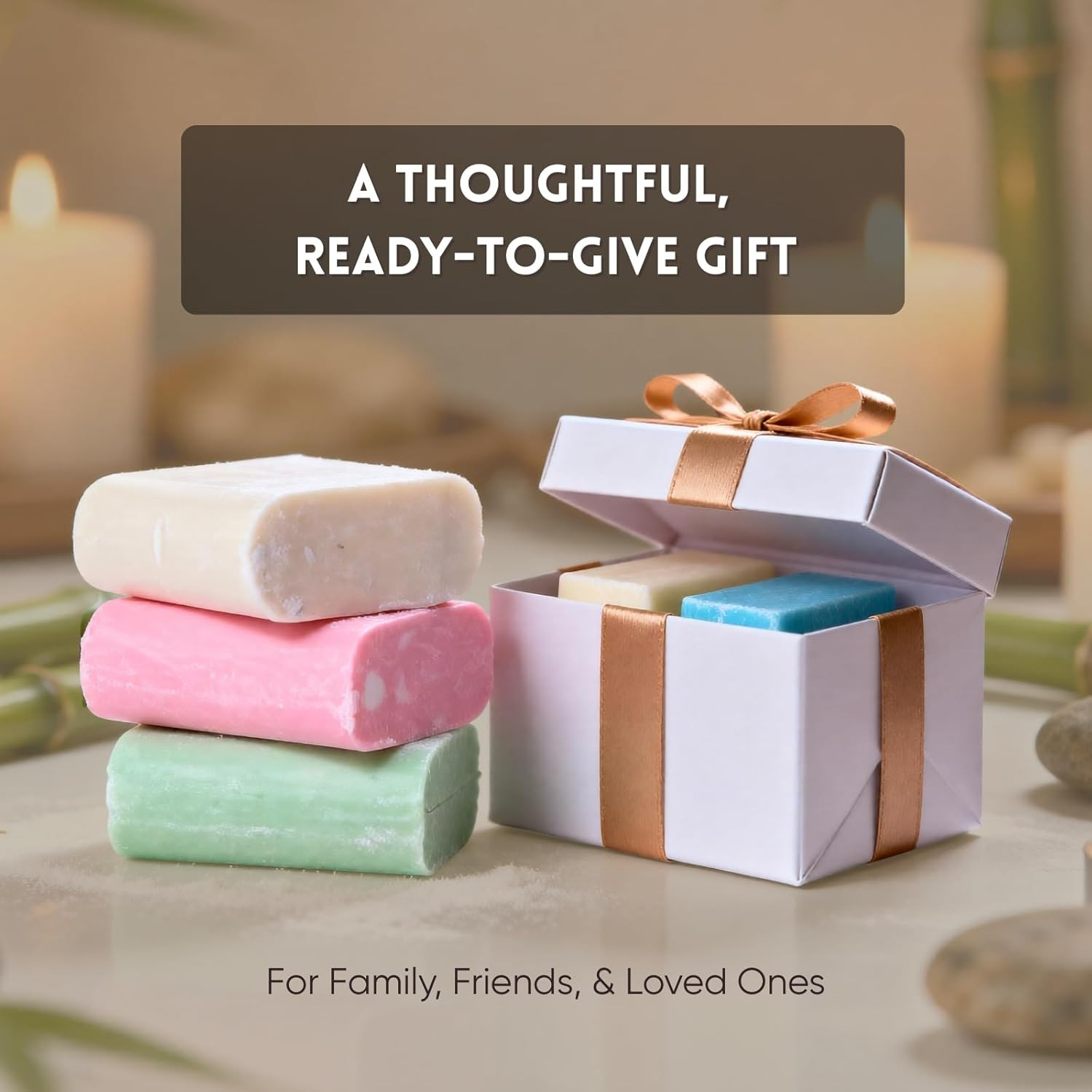 Amish Farms Soap Bar with All Natural Bentonite Clay | Made in USA Vegan