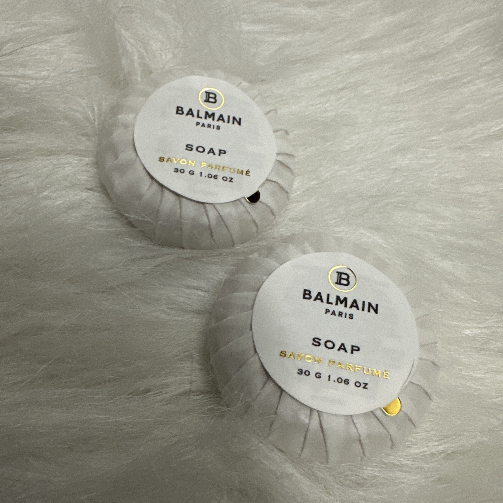 Lot of 2 Balmain Paris Travel Soap Savon Parfume 50 G 1.76 Oz