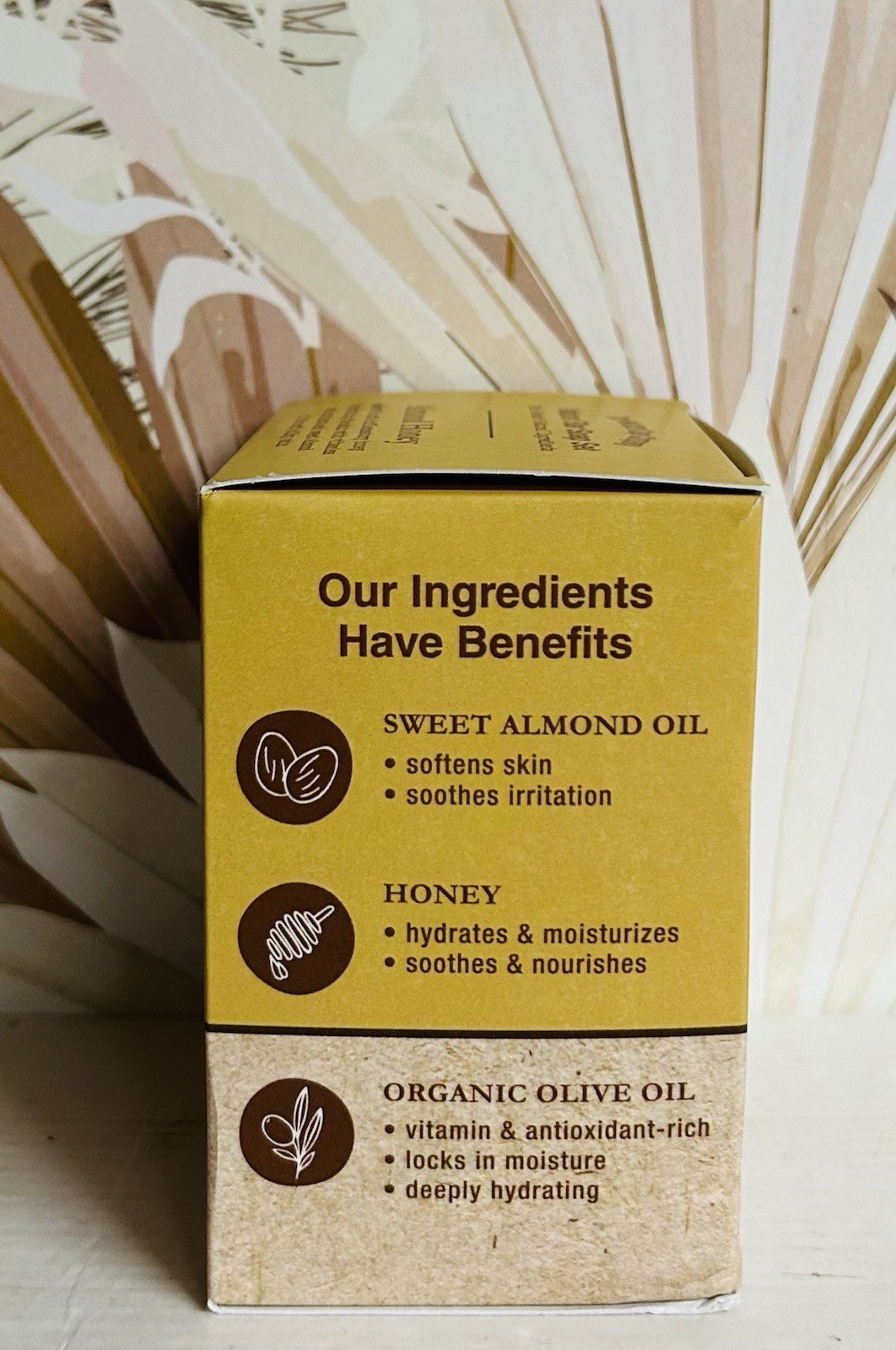 The National Soap Co. ~ Almond Honey Natural Bar Soap Set 4 bars 5 oz Each