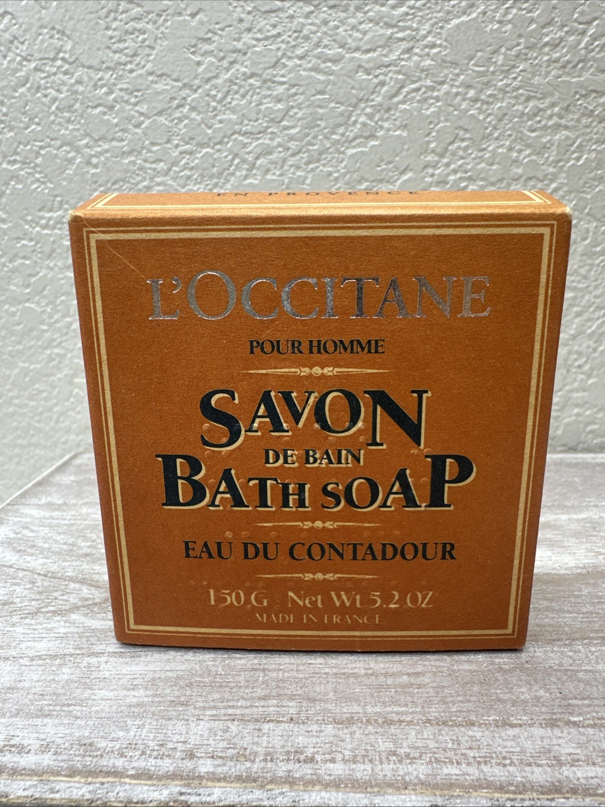 L’OCCITANE Eau Du Contador Bath Soap 5.5OZ SEALED BAR FAST SHIP
