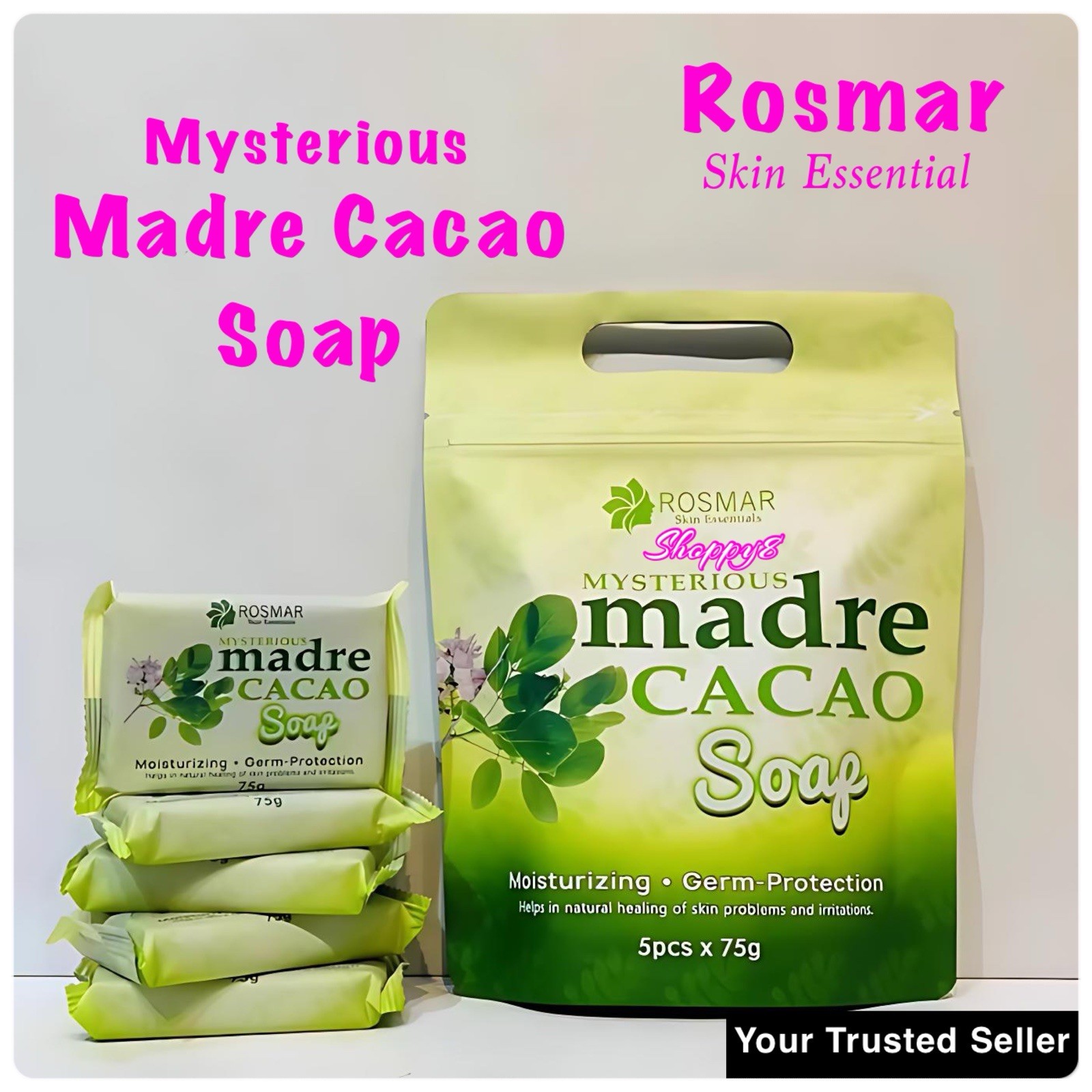 Rosmar Mysterious Madre Cacao Soap 5pcs X 75g
