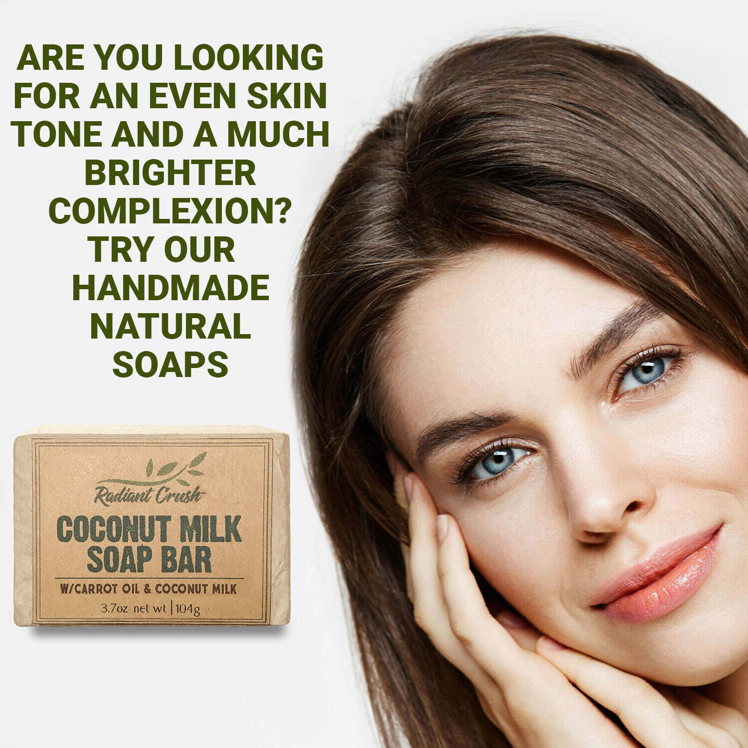 Coconut Milk & Carrots Soap Bar