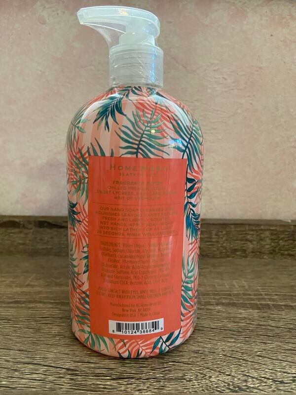 Homeworx Slatin & Co Sugared Lychee Martini Gel Hand Soap 22 fl oz NEW/SEALED