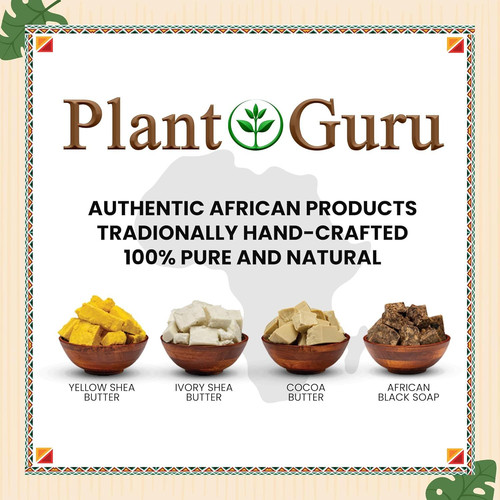Raw African Black Soap 5 lbs. Bulk Bars 100% Pure 80 Ounce (Pack of 1),