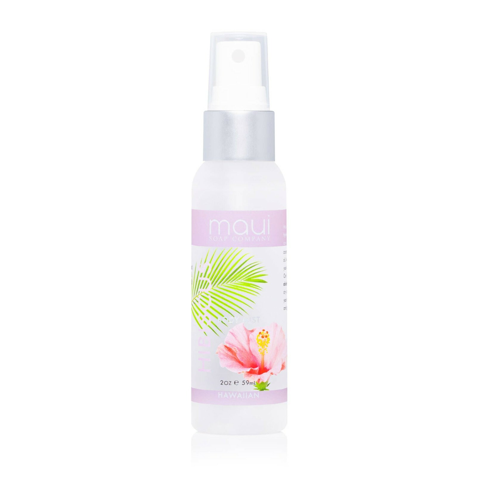 Maui Soap Co – Hibiscus Hawaiian Body Mist – Alcohol-Free & Hydrating 2 Oz