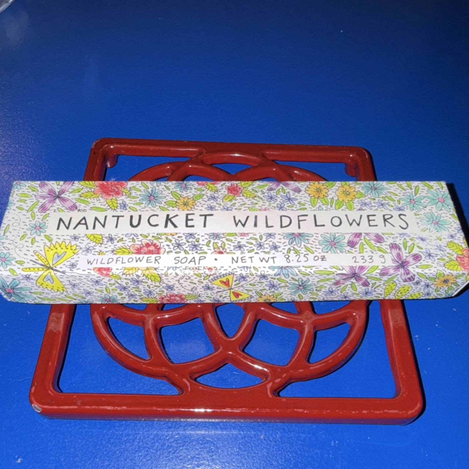 Nantucket Wildflowers Wildflower Soap Bars 8.25 oz Floral Body Bars Multicolor