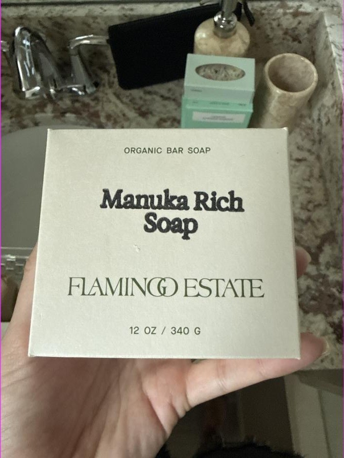 Flamingo Estate Organic Bar Soap Bundle Lot of 6 Peppermint Lavender Manuka New