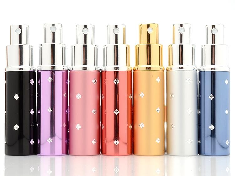 10ML Travel Refillable Perfume Atomizer Bottle For Empty Spray Scent Case