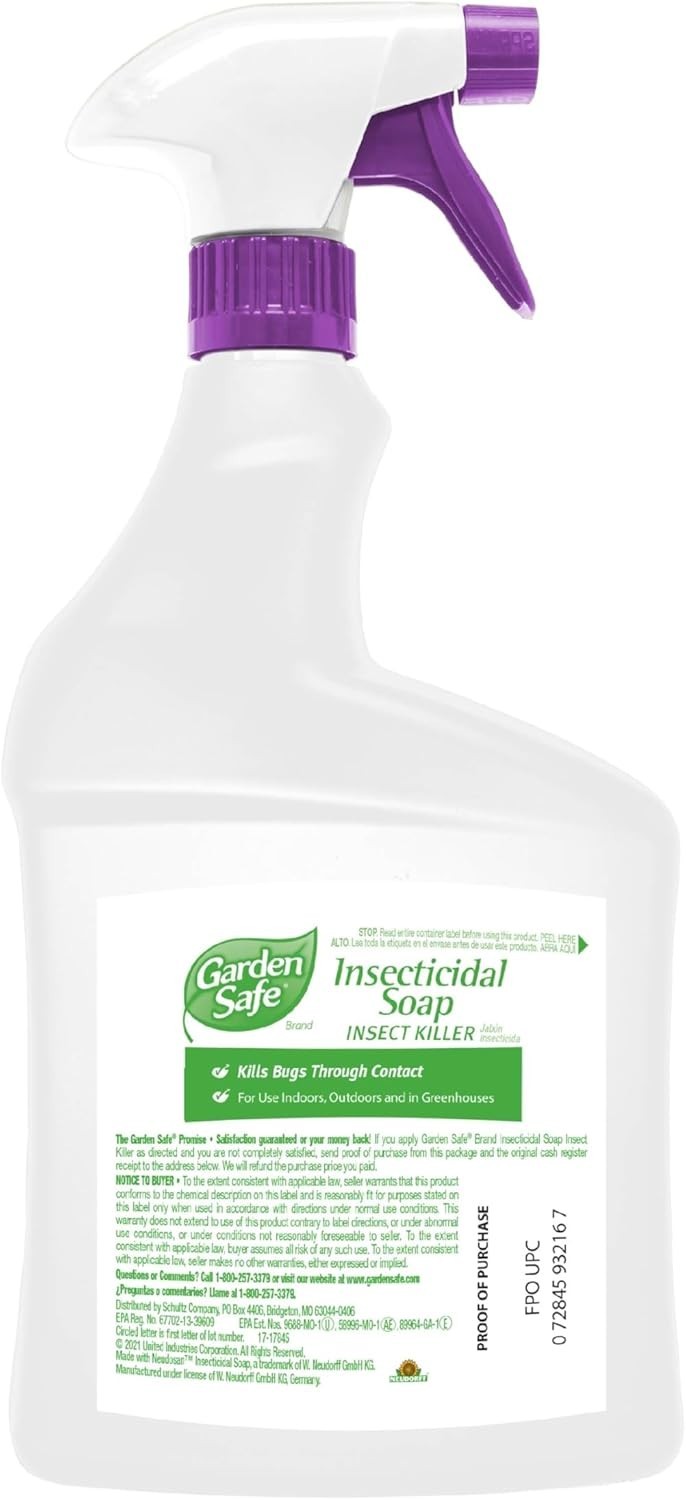 Organic Insecticidal Soap Killer 32oz – Ready-to-Use Pest Control Solution