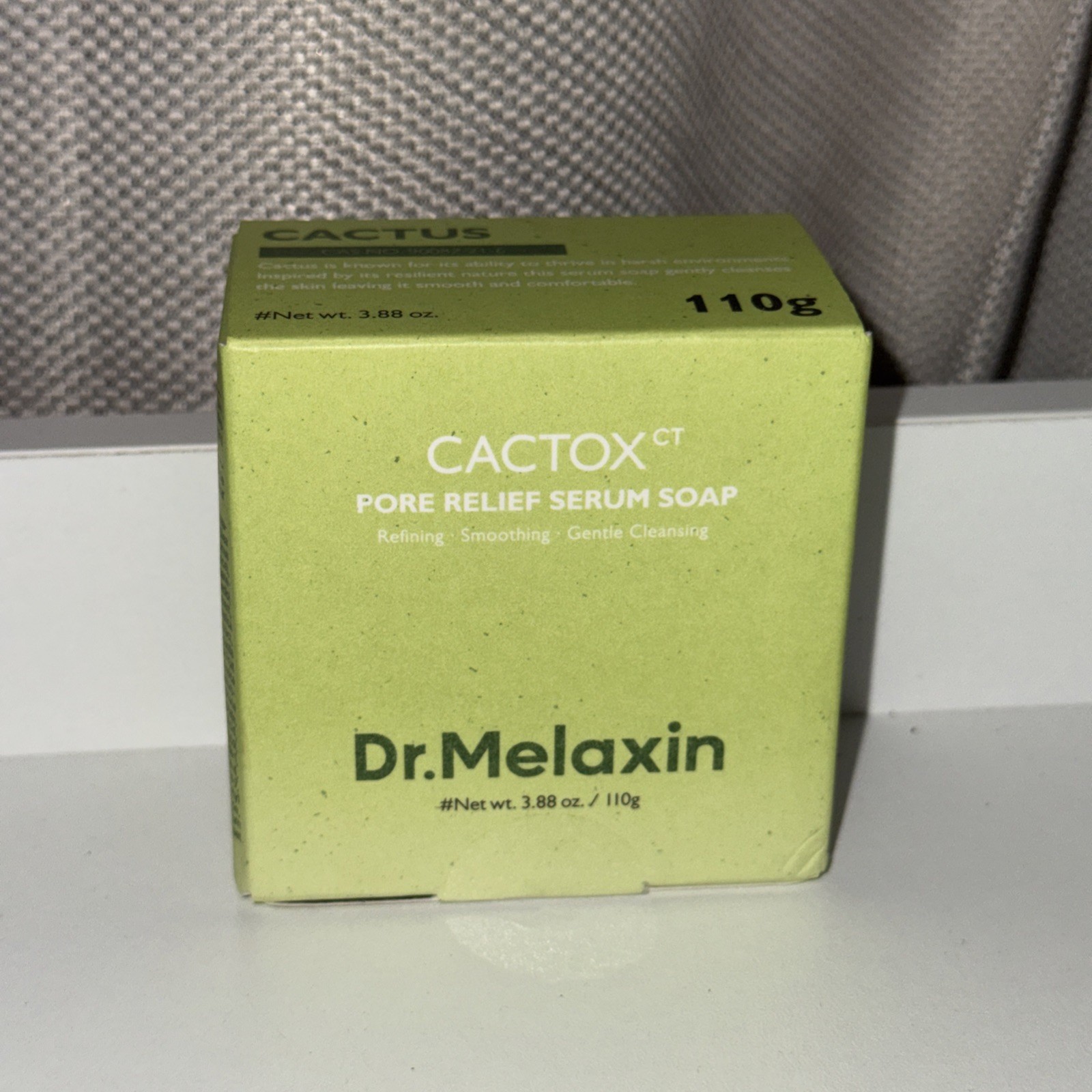 Dr.Melaxin CACTOX CT Serum Soap 110g Gentle Cleansing Green Aloe Coconut Oil