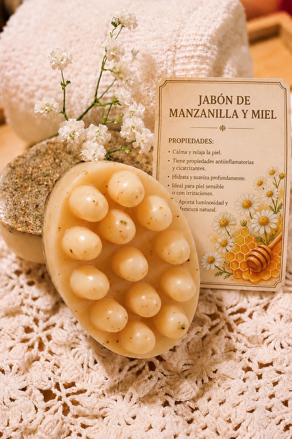 Jabones Artesanales Todo Natural Sábila Avena Y Miel
