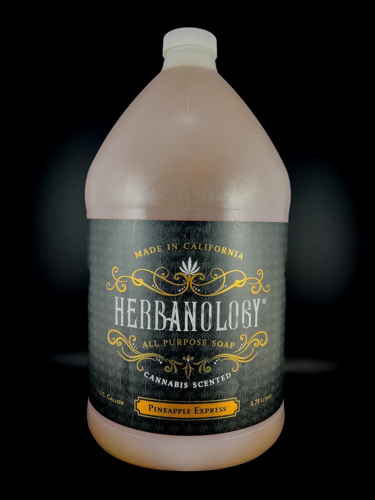Herbanology 1 Gallon Pineapple Express Organic Liquid Castile All Purpose Soap