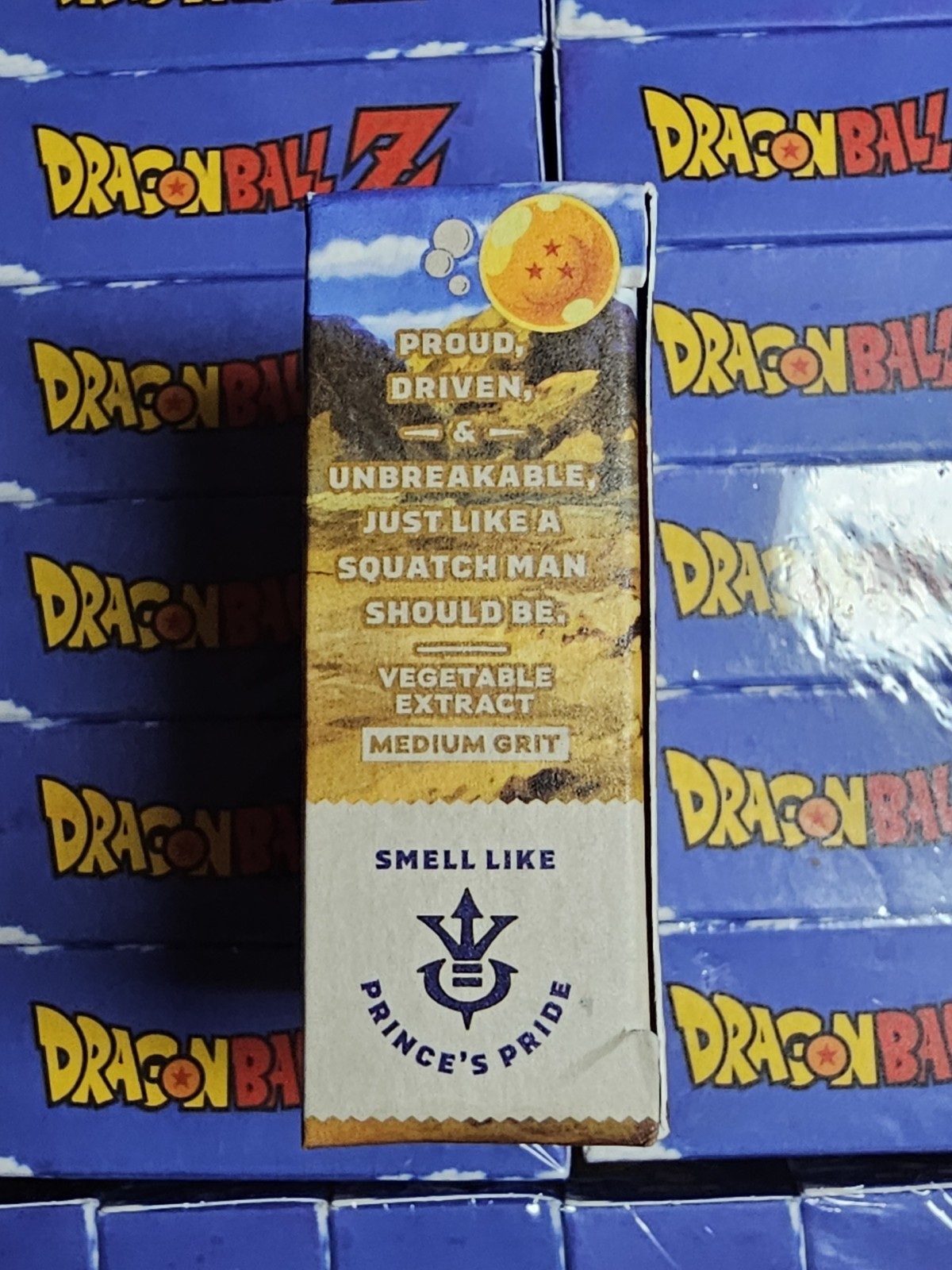Dr. Squatch Ltd Ed Final Flash Fresh Natural Bricc Soap Med Grit Dragon Ball Z