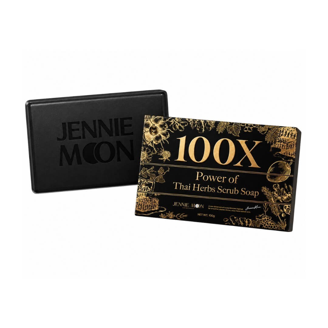 Jennie Moon 100X Thai Herbs Scrub Soap 100g | Botanical Extracts & Oils