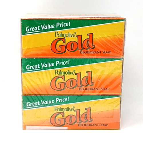 Palmolive Gold Deodorant Soap 4 oz, 3 ct, New, Sealed Discontinued USA Made
