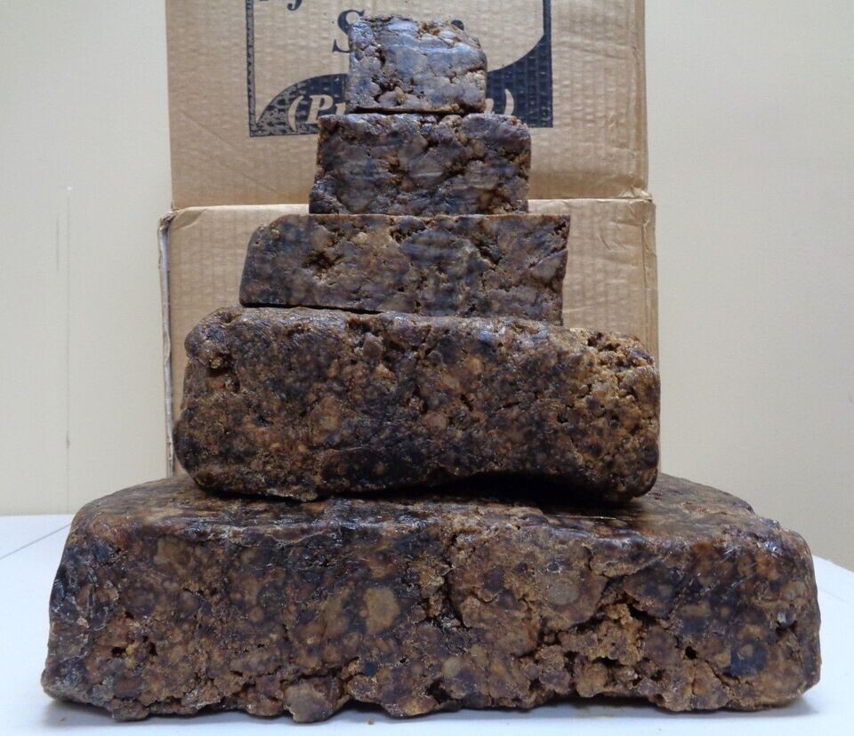 10 Lbs Raw African BLACK SOAP Pure Organic GHANA Premium Quality 10 Pounds