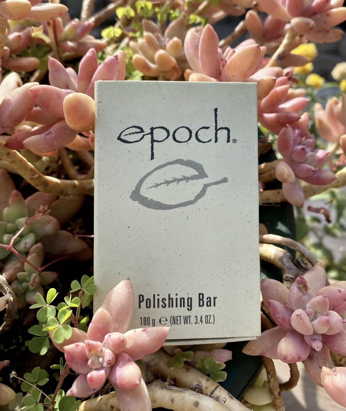 (Out Of stock) Epoch Polishing Bar Soap 3.4oz 100g Removes dead skin, dirt, Oil