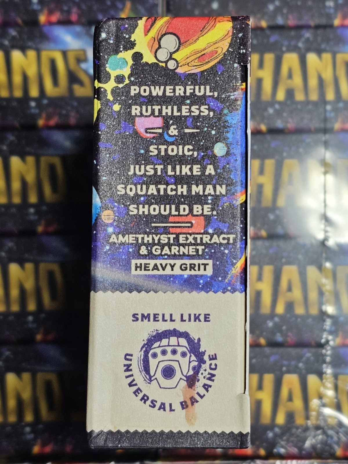 Dr. Squatch Marvel Thanos Infinity Bricc Limited Edition Men’s Soap Heavy Grit