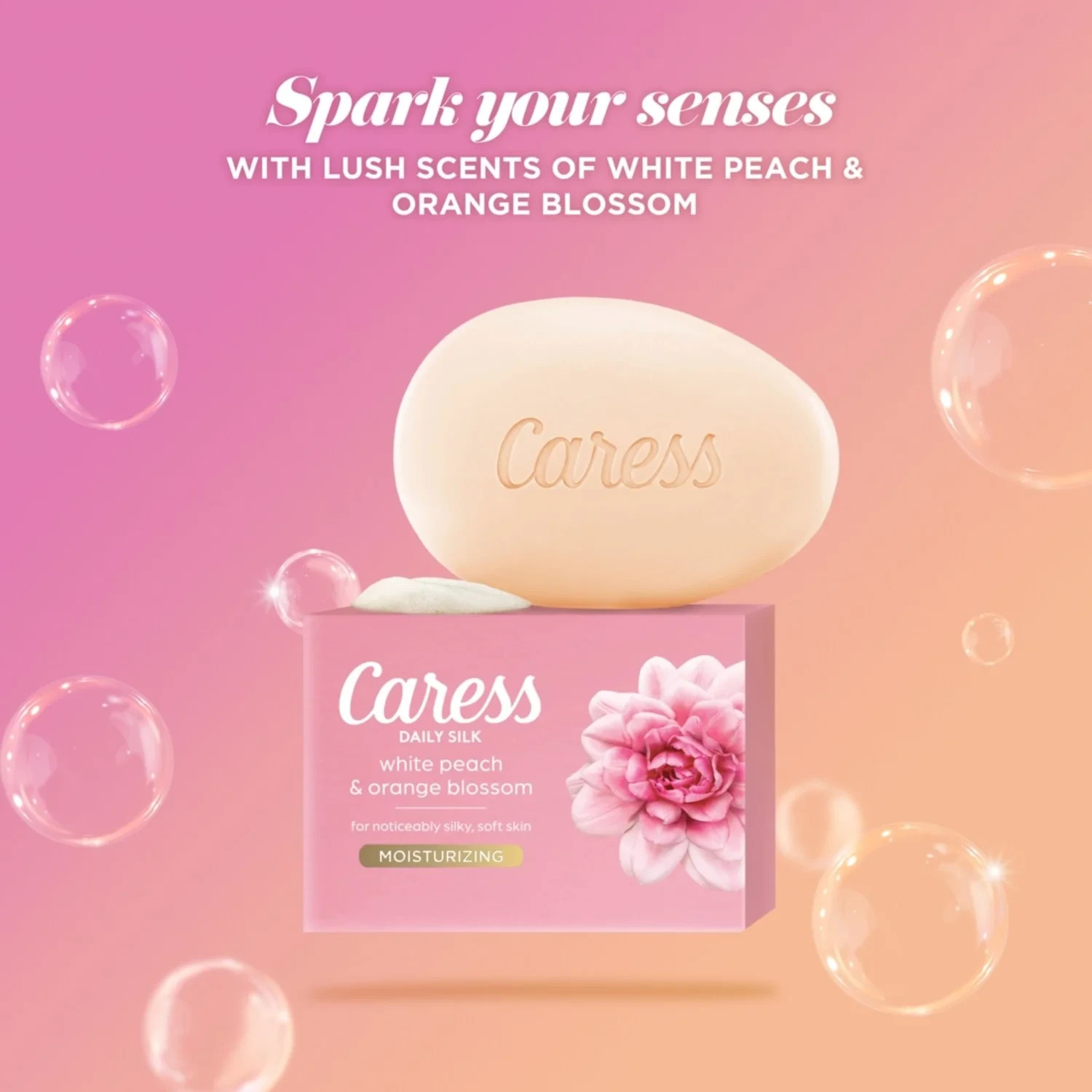 Caress Moisturizing Beauty Bar, Daily Silk, 30 Oz (3.75oz x 8), 8 count