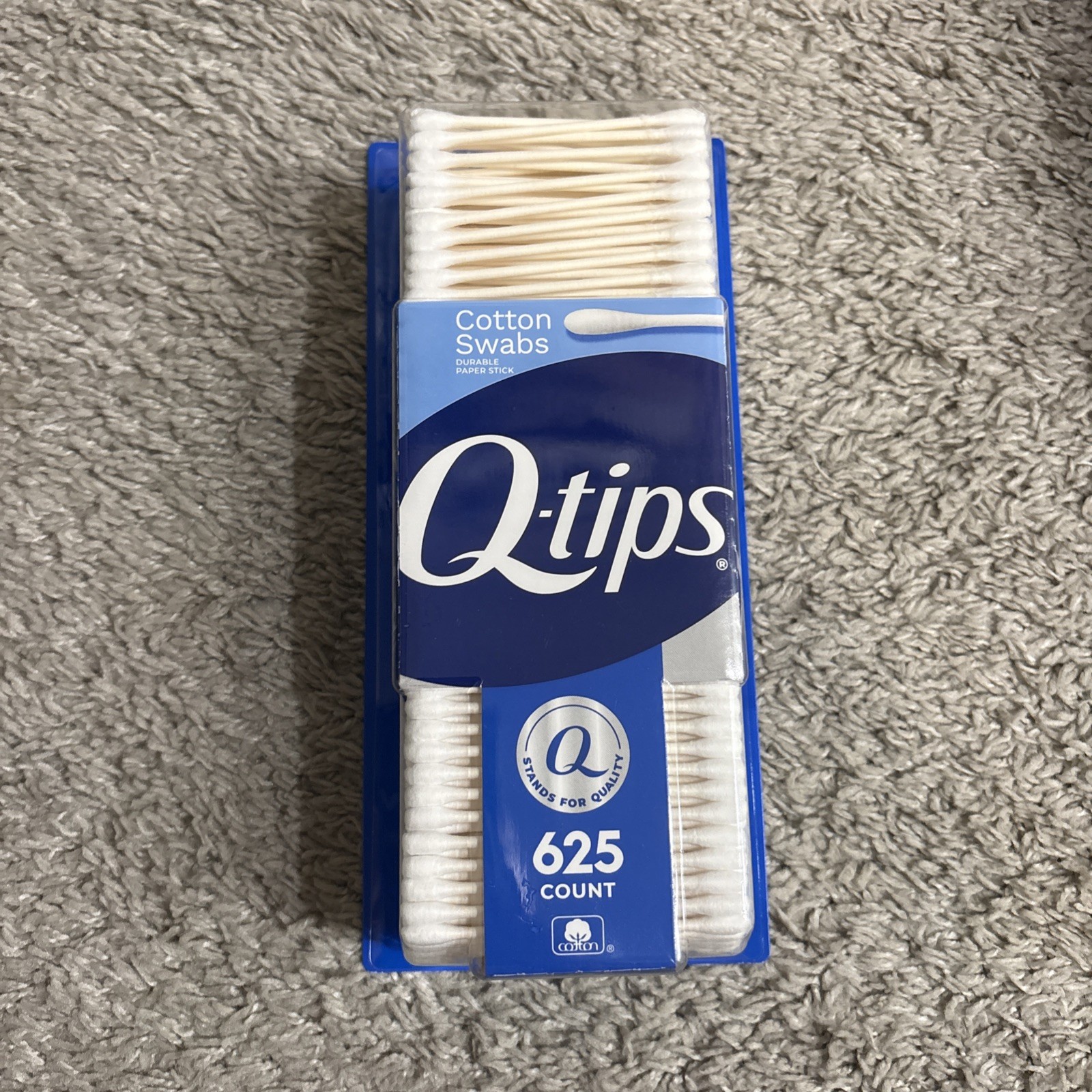 Q-TIPS COTTON SWABS 625 CT Q-TIPS COTTON SWABS. Free Shipping!