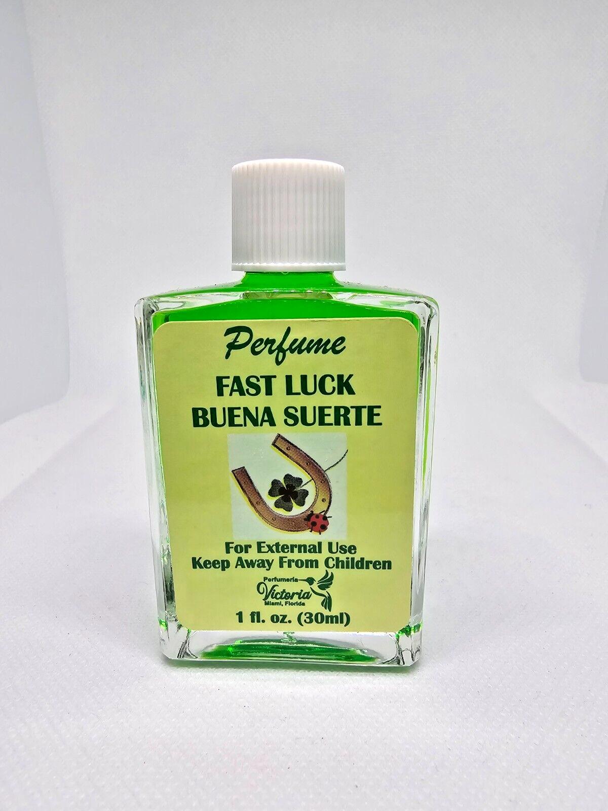 BUENA SUERTE PERFUME CON FEROMONAS INCLUYE: ORACION INCIENSO Y AMULETO